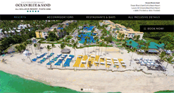 Desktop Screenshot of oceanbluesand.com